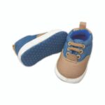 Baby Shoes 3 Sizes 1/2/3 (from Zero to 18 Months) # 9522 - Mix and Max - Sizes: 0-6 M 11cm, 6-12 M 12cm, 12-18 M 13cm