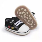 Baby Shoes 3 Sizes 1/2/3 (from Zero to 18 Months) # 9673 - Mix and Max - Sizes: 0-6 M 11cm, 6-12 M 12cm, 12-18 M 13cm