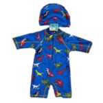 Baby One Piece Salobet Swimsuit (3 sizes From 12 to 24M) # A - Mix and Max - Sizes: 12 M, 18 M, 24 M - Image 3