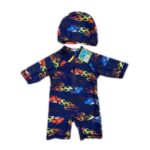 Baby One Piece Salobet Swimsuit (3 sizes From Zero to 18M) # A - Mix and Max - Sizes: 0-6 M, 12-18 M, 6-12 M - Image 3