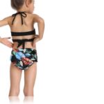 Girly 2 Pieces Swimsuit (6 sizes From 2Y to 12Y) # A - Mix and Max - Sizes: From 104 2-3 Y to 164 10-12 Y - Image 3
