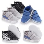Baby Shoes 3 Sizes 1/2/3 (from Zero to 18 Months) #B164 - Mix and Max - Sizes: 0-6 M 11cm, 6-12 M 12cm, 12-18 M 13cm