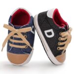 Baby Shoes 3 Sizes 1/2/3 (from Zero to 18 Months) #B185 - Mix and Max - Sizes: 0-6 M 11cm, 6-12 M 12cm, 12-18 M 13cm
