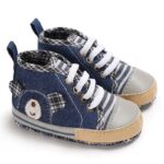 Baby Shoes - Mix and Max - Colors: Jeans - Sizes: 3 M to 6 M 11 cm, 6 M to 9 M 12 cm, 9 to 12 M 13 cm