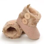 Baby Shoes 3 Sizes 1/2/3 (from Zero to 18 Months) #C647 - Mix and Max - Sizes: 0-6 M 11cm, 6-12 M 12cm, 12-18 M 13cm