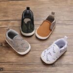 Baby Shoes 3 Sizes 1/2/3 (from Zero to 18 Months) #D68 - Mix and Max - Sizes: 0-6 M 11cm, 6-12 M 12cm, 12-18 M 13cm