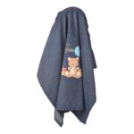 Nursing Baby Apron Cover for Breastfeeding Comfortable with Privacy mosquito Net Window Play Bear Jeans Mix and Max - Image 11