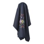 ⁦Nursing Baby Apron Cover for Breastfeeding Comfortable with Privacy mosquito Net Window Birds Jeans Mix and Max⁩ - الصورة ⁦2⁩