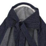 ⁦Nursing Baby Apron Cover for Breastfeeding Comfortable with Privacy mosquito Net Window Birds Jeans Mix and Max⁩ - الصورة ⁦13⁩