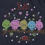 ⁦Nursing Baby Apron Cover for Breastfeeding Comfortable with Privacy mosquito Net Window Birds Jeans Mix and Max⁩ - الصورة ⁦14⁩