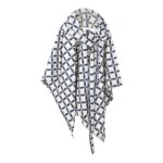 ⁦Nursing Baby Apron Cover for Breastfeeding Comfortable with Privacy mosquito Net Window Blue Multi color Mix and Max⁩ - الصورة ⁦2⁩