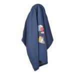 ⁦Nursing Baby Apron Cover for Breastfeeding Comfortable with Privacy mosquito Net Window Birds Jeans Mix and Max⁩ - الصورة ⁦7⁩