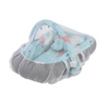 Baby Nest Bed for Newborns Portable Baby Lounger and Sleep Pod Light Blue Mix and Max - Image 2