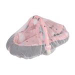 Baby Nest Bed for Newborns Portable Baby Lounger and Sleep Pod Pink Grey Mix and Max - Image 8