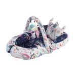 Baby Nest Bed for Newborns Portable Baby Lounger and Sleep Pod Navy White Mix and Max - Image 6