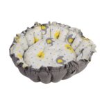 ⁦Baby Nest with Soft Toys and Mosquito Net Comfortable Infant Sleeping Bed Multi color Mix and Max⁩ - الصورة ⁦7⁩