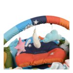 ⁦Baby Nest with Soft Toys and Mosquito Net Comfortable Infant Sleeping Bed Multi color Mix and Max⁩ - الصورة ⁦4⁩