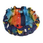 Baby Nest with Soft Toys and Mosquito Net – Comfortable Infant Sleeping Bed Multi color Mix and Max - Image 2