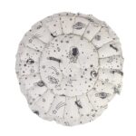 Baby Nest with Soft Toys and Mosquito Net – Comfortable Infant Sleeping Bed white grey color Mix and Max - Image 14