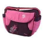 Mix and Max Baby Changing Diaper Large Shoulder bag with embroidery ( Fly Fushia ) - Image 4