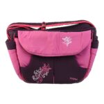 Mix and Max Baby Changing Diaper Large Shoulder bag with embroidery ( Fly Fushia ) - Image 5
