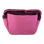 Mix and Max Baby Changing Diaper Large Shoulder bag with embroidery ( Fly Fushia ) - Image 7