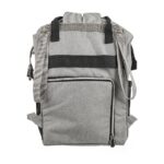 Premium Mum Diaper Backpack – Stylish Multi-Pocket Baby Travel Bag - Mix and Max - Grey and Black1 - Image 9