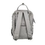 Premium Elegant Mum Large Diaper Backpack bag waterproof multifunction SET 4 in 1 - Mix and Max - Grey 4 - Image 7