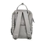 Premium Elegant Mum Large Diaper Backpack bag waterproof - Mix and Max - Grey4 - Image 9