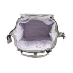 Premium Elegant Mum Large Diaper Backpack bag waterproof - Mix and Max - Grey4 - Image 13