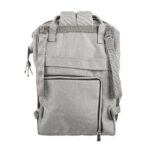 Premium Elegant Mum Large Diaper Backpack bag waterproof - Mix and Max - Grey3 - Image 12