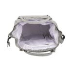 Premium Elegant Mum Large Diaper Backpack bag waterproof - Mix and Max - Grey3 - Image 13