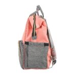 Premium Elegant Mum Large Diaper Backpack bag waterproof - Mix and Max - Grey and Simon - Image 9