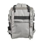 Premium Elegant Mum Large Diaper Backpack bag waterproof multifunction SET 4 in 1 - Mix and Max - Black and Grey - Image 12