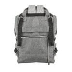 Premium Elegant Mum Large Diaper Backpack bag waterproof - Mix and Max - Grey 2 - Image 10