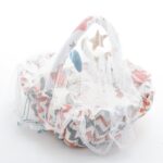 ⁦Baby Nest with Soft Toys and Mosquito Net – Comfortable Infant Sleeping Bed multi color Mix and Max⁩ - الصورة ⁦10⁩