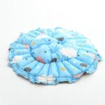 ⁦Baby Nest with Soft Toys and Mosquito Net – Comfortable Infant Sleeping Bed Light blue color Mix and Max⁩ - الصورة ⁦8⁩
