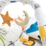 Baby Nest Bed for Newborns Portable Baby Lounger and Sleep Pod Blue White Multi color Mix and Max - Image 4