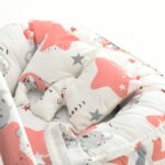 Baby Nest Bed for Newborns Portable Baby Lounger and Sleep Pod Multi color Mix and Max - Image 3