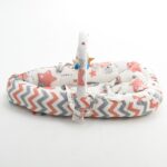Baby Nest Bed for Newborns Portable Baby Lounger and Sleep Pod Multi color Mix and Max - Image 6