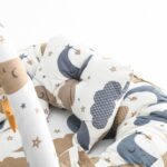 Baby Nest Bed for Newborns Portable Baby Lounger and Sleep Pod Multi color Mix and Max - Image 7