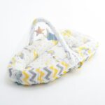 Baby Nest Bed for Newborns Portable Baby Lounger and Sleep Pod Blue White Multi color Mix and Max - Image 7