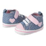 Newborn Toddler Shoes 2 Sizes 0and1 (from Zero to 3 Months) #NB 5607 - Mix and Max - Sizes: 0-1 M 85 Cm, 0-2 M 85 Cm, 2-3 M 95 Cm