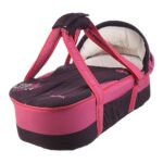 Portable Baby Carrycot Lightweight travel Bed Carrycot newborn ( Fly Fushia color ) - Sizes: 0-12 M - Mix and Max