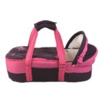 ⁦Portable Baby Carrycot Lightweight travel Bed Carrycot newborn ( Fly Fushia color ) - Sizes: 0-12 M - Mix and Max⁩ - الصورة ⁦9⁩