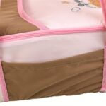 Portable Baby Carrycot Portable Bed Lightweight Carrycot ( Bear on Moon Pink color ) - Sizes: 0-12 M - Mix and Max - Image 7
