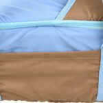 Portable Baby Carrycot Portable Bed Lightweight Carrycot ( Bear on Moon Light Blue color ) - Sizes: 0-12 M - Mix and Max - Image 6