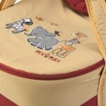 Portable Baby Carrycot Lightweight travel Bed Carrycot newborn ( Jungle Grey color ) - Sizes: 0-12 M - Mix and Max - Image 5