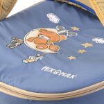 Baby Sleeper | Portable Baby Bed and Infant Bassinet | Safe Carrycot Mix and Max Bear on Moon Blue - Image 4