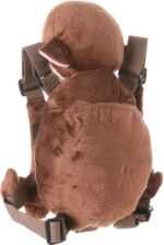 2-in-1 Child Safety Harness deluxe Animal Shape backpack Cotton 100% - Brown Monkey - Mix and Max - Colors: Beige, Fuchsia, and Light Blue - Sizes: 0-24 M - Image 3